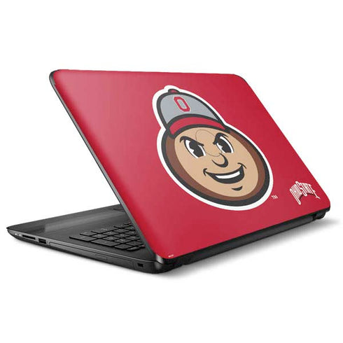 Ohio State University OSUBuckeyes Light Grey HP Notebook Skin