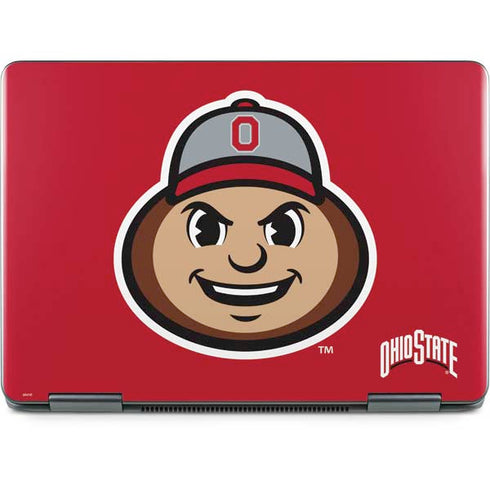 Ohio State University OSUBuckeyes Light Grey Notebook 9 Pro 13in (2017) Skin