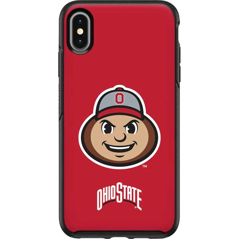 Ohio State University OSUBuckeyes Light Grey Otterbox Symmetry iPhone Skin