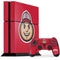 Ohio State University OSUBuckeyes Light Grey PS4 Console and Controller Bundle Skin