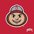 Ohio State University OSUBuckeyes Light Grey PS4 Console Skin
