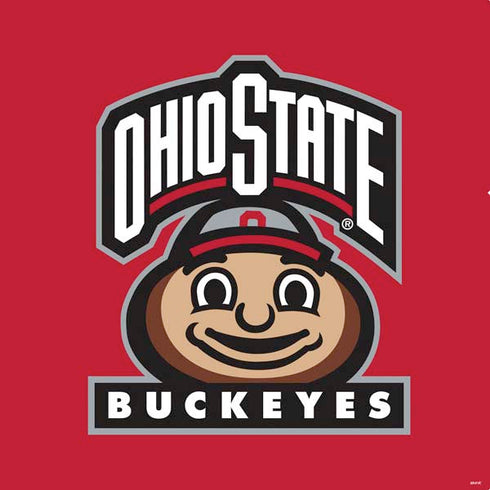 Ohio State University OSUBuckeyes Light Grey PS4 Slim Skin