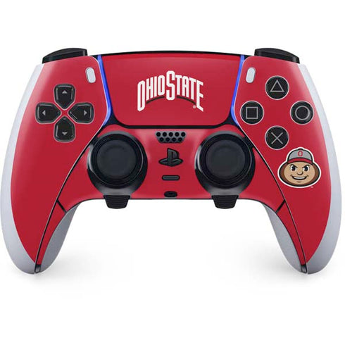 Ohio State University OSUBuckeyes Light Grey PlayStation PS5 Skins