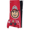 Ohio State University OSUBuckeyes Light Grey PS5 Slim Digital Edition Bundle Skin