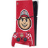 Ohio State University OSUBuckeyes Light Grey PS5 Slim Digital Edition Bundle Skin