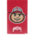 Ohio State University OSUBuckeyes Light Grey PS5 Slim Digital Edition Bundle Skin