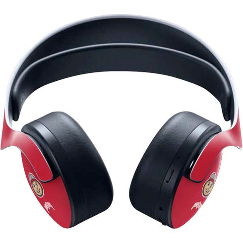 Ohio State University OSUBuckeyes Light Grey PULSE 3D Wireless Headset for PS5 Skin