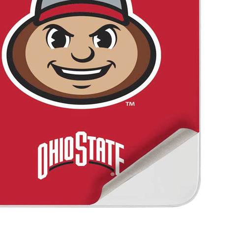 Ohio State University OSUBuckeyes Light Grey Surface Duo Skin