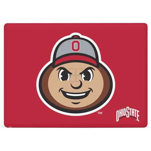 Ohio State University OSUBuckeyes Light Grey Surface Laptop 3 13.5in Skin