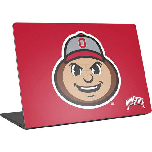 Ohio State University OSUBuckeyes Light Grey Surface Laptop 4 15in Skin