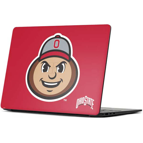 Ohio State University OSUBuckeyes Light Grey Surface Laptop 7 15in Skin