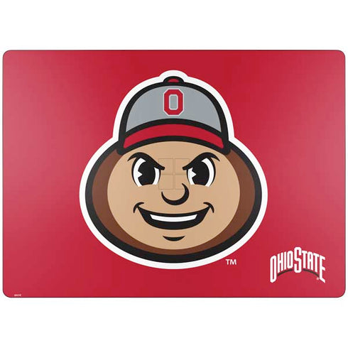 Ohio State University OSUBuckeyes Light Grey Surface Laptop 7 15in Skin