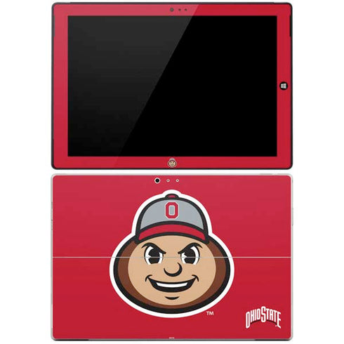 Ohio State University OSUBuckeyes Light Grey Surface Pro 3 Skin
