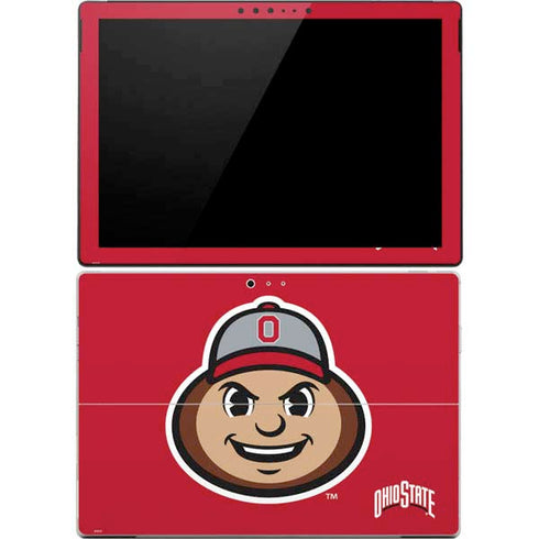 Ohio State University OSUBuckeyes Light Grey Surface Pro 4 Skin