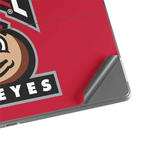 Ohio State University OSUBuckeyes Light Grey Surface Pro 8 Skin