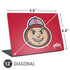Ohio State University OSUBuckeyes Light Grey Universal Laptop 12in (9.8 x 6.8in) Skin