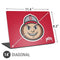 Ohio State University OSUBuckeyes Light Grey Universal Laptop 14in (11.4 x 8.2in) Skin