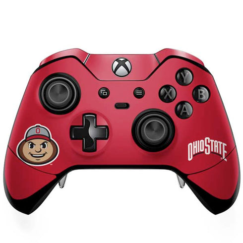 Ohio State University OSUBuckeyes Light Grey Xbox One Skins
