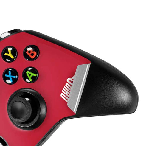 Ohio State University OSUBuckeyes Light Grey Xbox One S Controller Skin