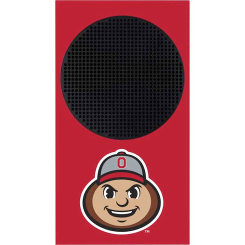 Ohio State University OSUBuckeyes Light Grey Xbox Series S Bundle Skin