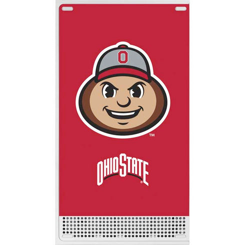 Ohio State University OSUBuckeyes Light Grey Xbox Series S Bundle Skin