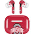 Ohio State University Buckeyes Red Logo AirPods Pro 2nd Gen Skin
