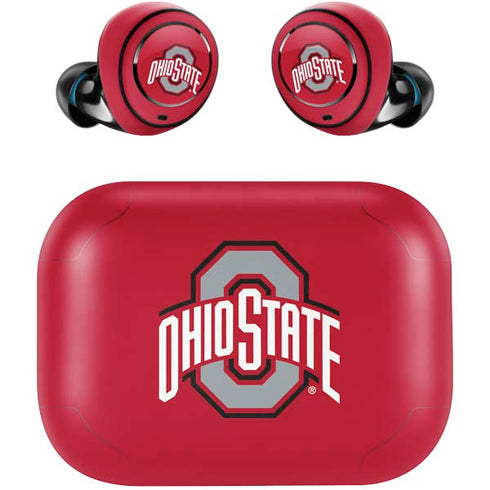 Ohio State University Buckeyes Red Logo Amazon Echo Buds Skin