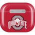Ohio State University Buckeyes Red Logo Apple AirPods (3rd Gen 2021) Skin