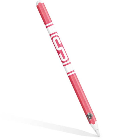 Ohio State University Buckeyes Red Logo Apple Pencil (2nd Gen 2019) Skin