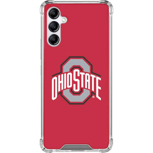 Ohio State University Buckeyes Red Logo Gabb Phone 4 Clear Case