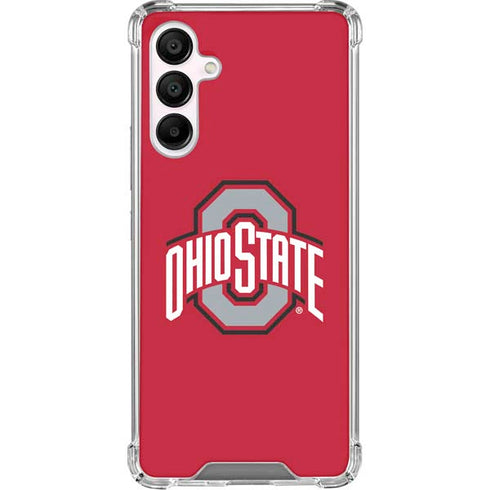 Ohio State University Buckeyes Red Logo Galaxy A16 5G Clear Case