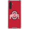 Ohio State University Buckeyes Red Logo Galaxy A17 Clear Case