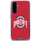 Ohio State University Buckeyes Red Logo Galaxy A36 5G Clear Case