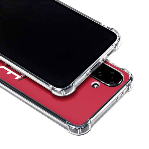 Ohio State University Buckeyes Red Logo Galaxy A36 5G Clear Case