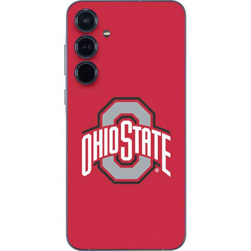 Ohio State University Buckeyes Red Logo Galaxy A55 5G Skin