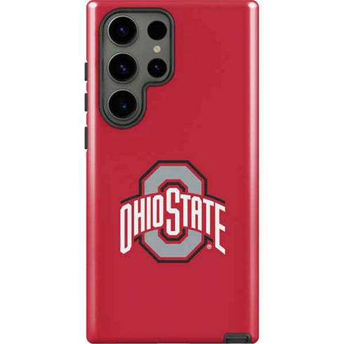 Ohio State University Buckeyes Red Logo Galaxy S23 Ultra Pro Case
