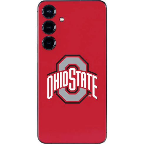 Ohio State University Buckeyes Red Logo Galaxy S25 Plus Skin