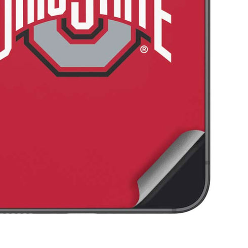 Ohio State University Buckeyes Red Logo Galaxy S24 Plus Skin