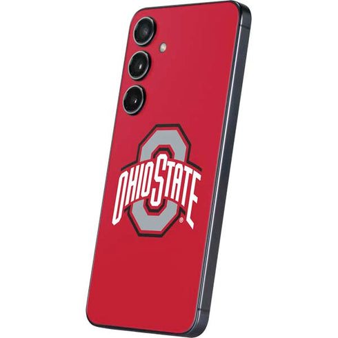 Ohio State University Buckeyes Red Logo Galaxy S25 Skin