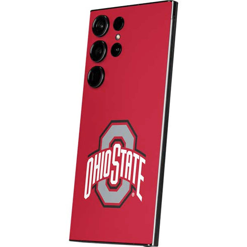 Ohio State University Buckeyes Red Logo Galaxy S25 Ultra Skin