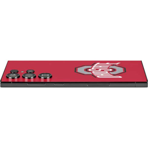 Ohio State University Buckeyes Red Logo Galaxy S24 Ultra Skin