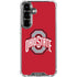 Ohio State University Buckeyes Red Logo Galaxy S26 Plus Clear Case