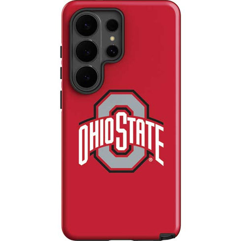 Ohio State University Buckeyes Red Logo Galaxy S26 Ultra Impact Case