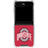 Ohio State University Buckeyes Red Logo Galaxy Z Flip6 Clear Case