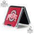 Ohio State University Buckeyes Red Logo Galaxy Z Flip6 Clear Case