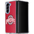 Ohio State University Buckeyes Red Logo Galaxy Z Fold5 5G Clear Case