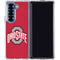Ohio State University Buckeyes Red Logo Galaxy Z Fold6 Clear Case