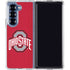 Ohio State University Buckeyes Red Logo Galaxy Z Fold6 Clear Case