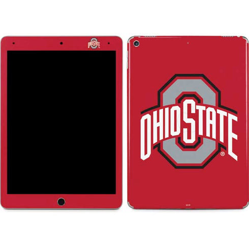 Ohio State University Buckeyes Red Logo iPad Skins