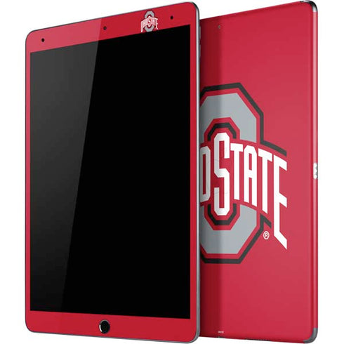 Ohio State University Buckeyes Red Logo iPad Skins